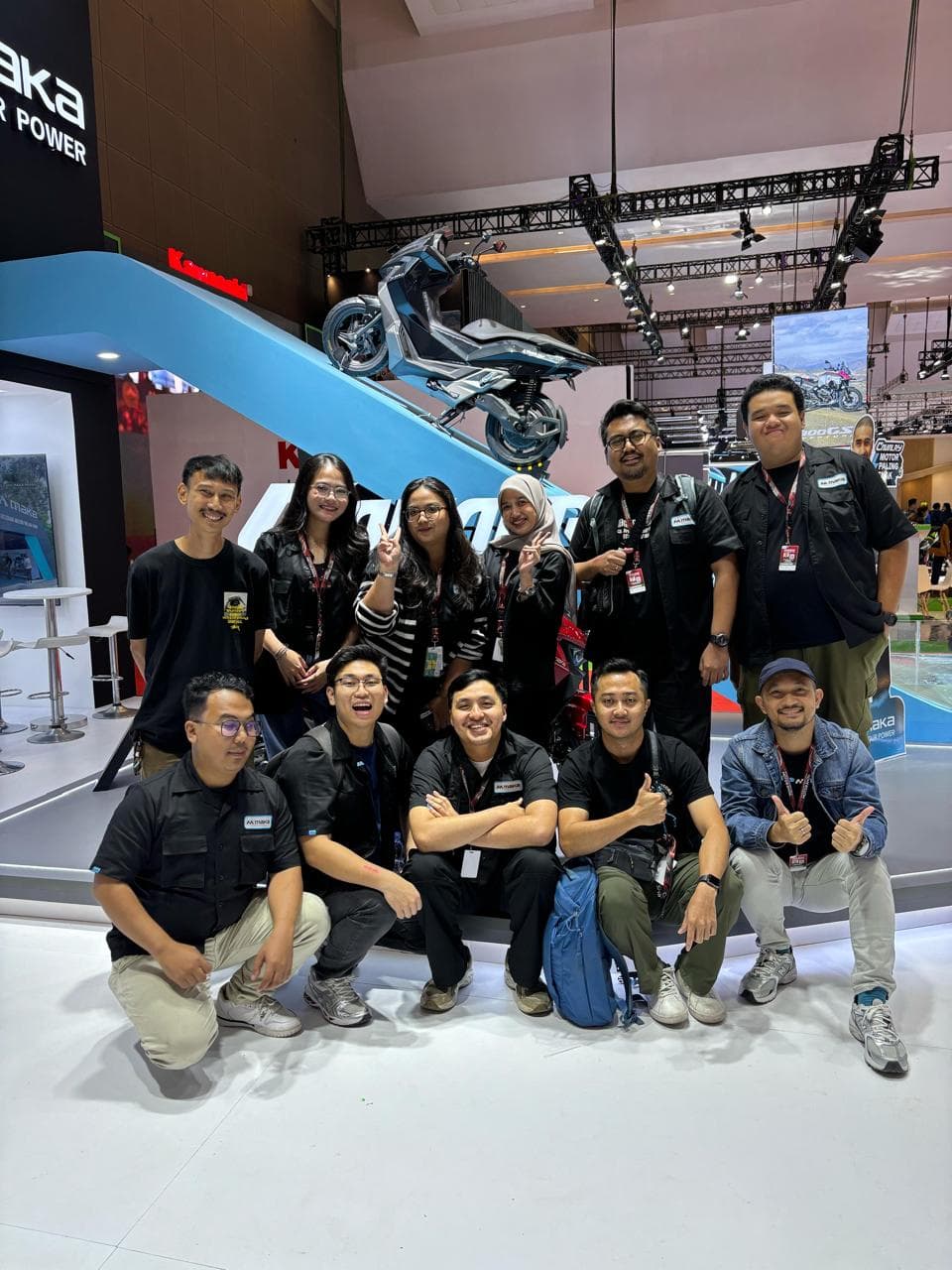 MAKA Motors booth activation at IIMS