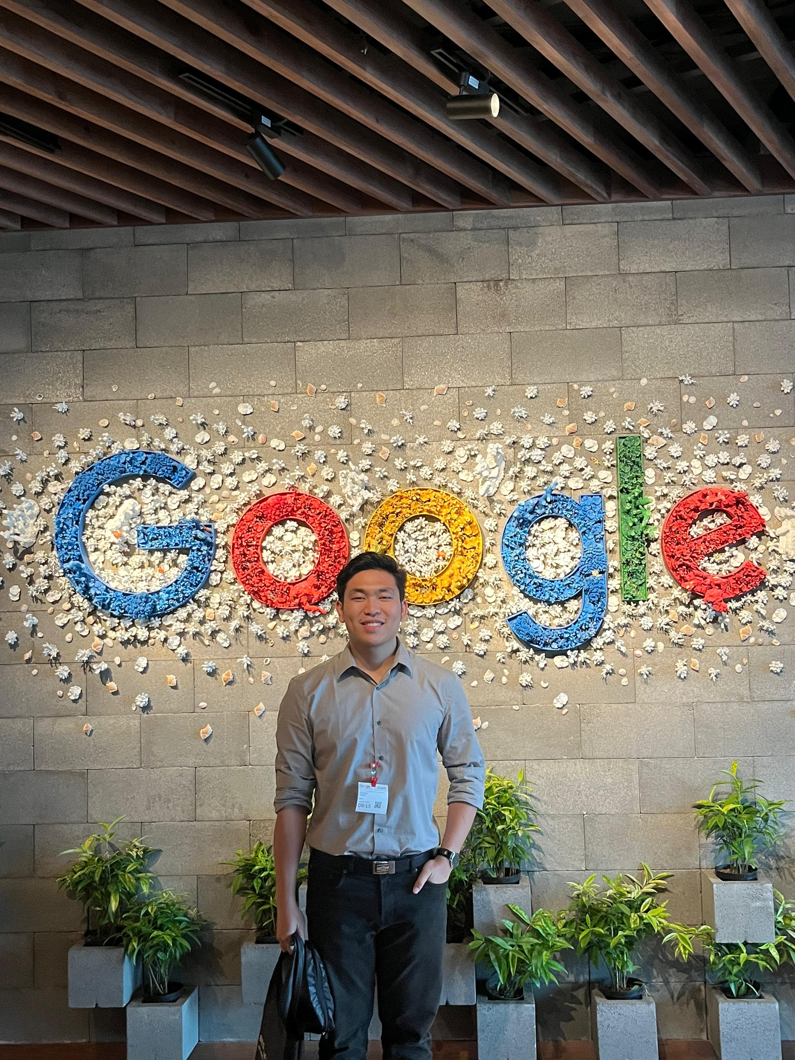Andrew Jevon at the Google Office, Jakarta